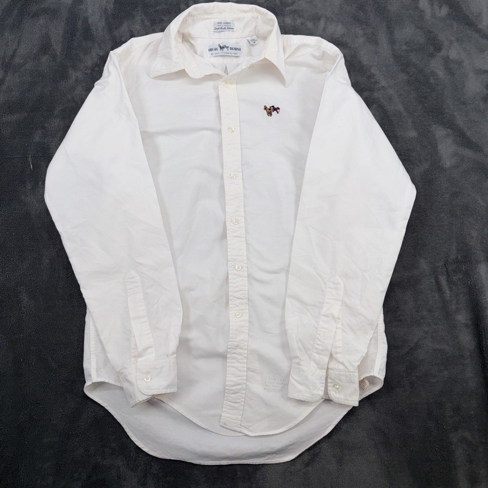 Vintage Button Up Shirt 1980's Polo Spoof